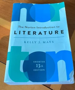 Norton Introduction to Literature 