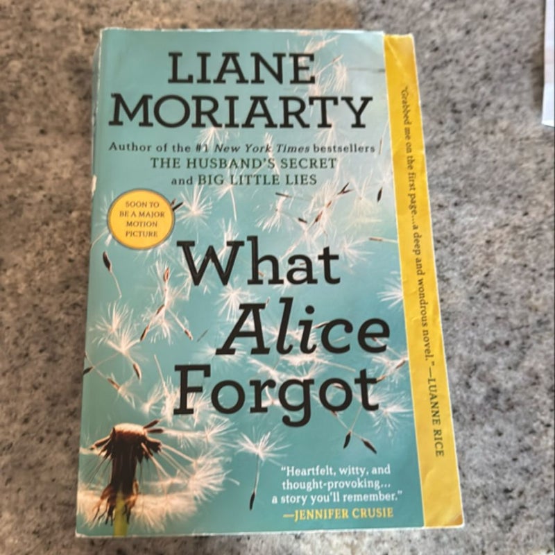 What Alice Forgot