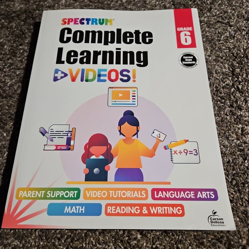 Spectrum Complete Learning + Videos Workbook