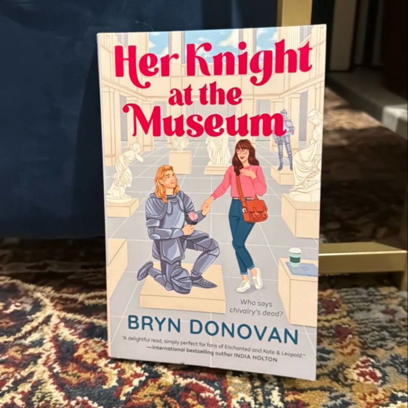 Her Knight at the Museum