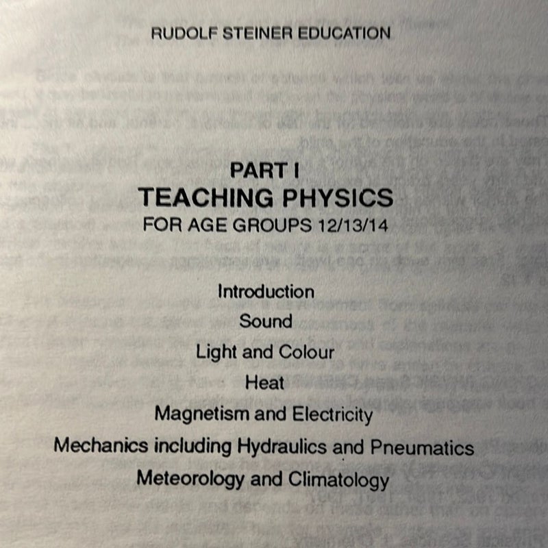 Teaching Physics & Teaching Chemistry
