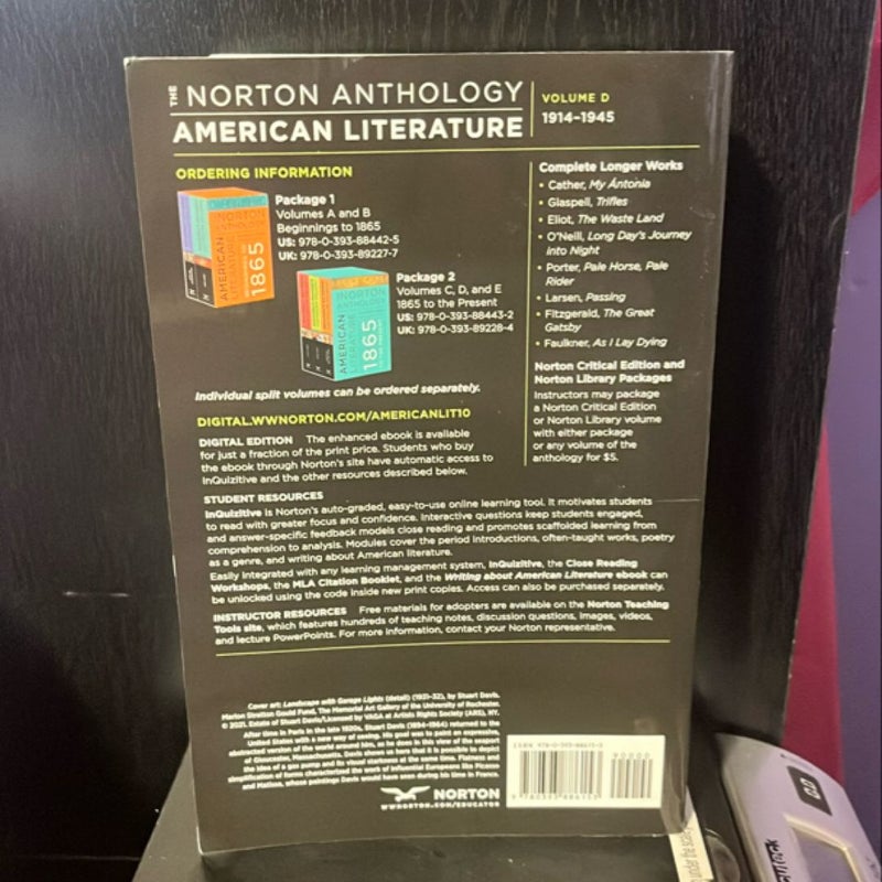 The Norton Anthology of American Literature