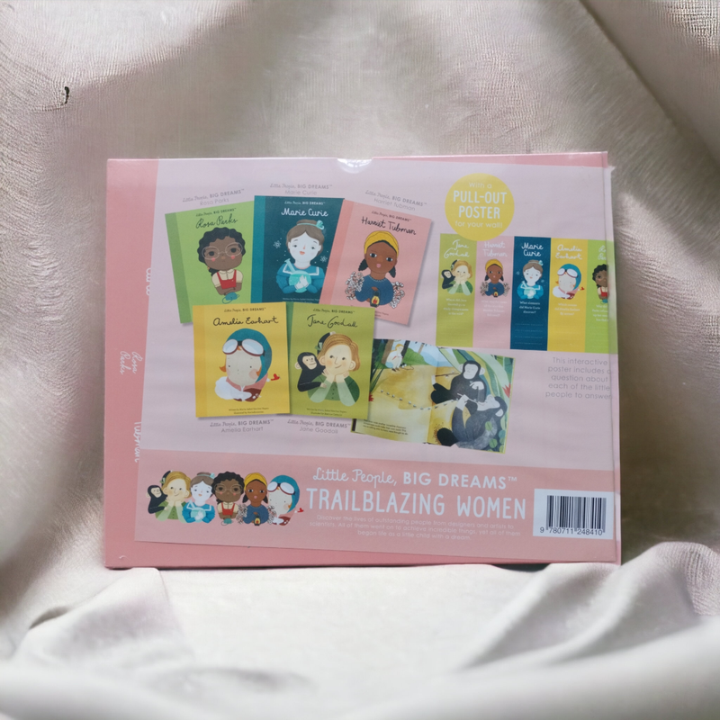 Little People Big Dreams Trailblazing Women (5) Books Gift Set