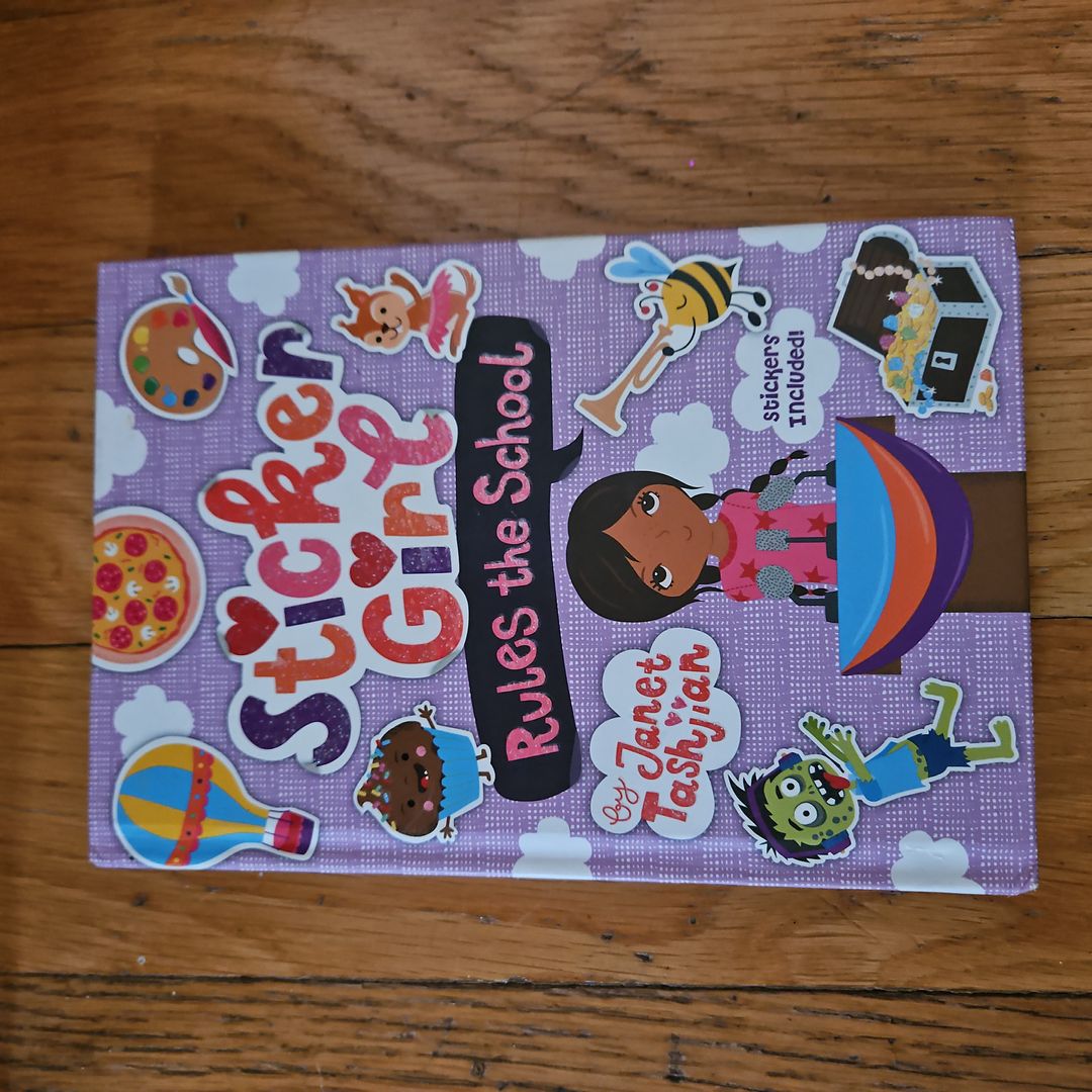 Sticker Girl Rules the School