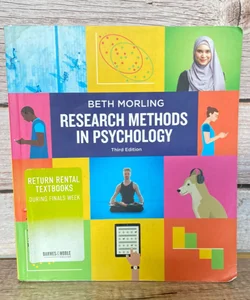 Research Methods in Psychology 3rd Edition