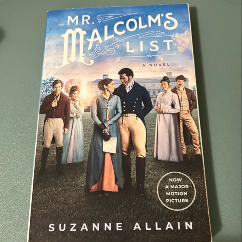 Mr. Malcolm's List (Movie Tie-In)