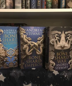 The Bone Shard Daughter, The Bone Shard Emperor, The Bone Shard War-The Drowning Empire SIGNED *Fairyloot* Edition