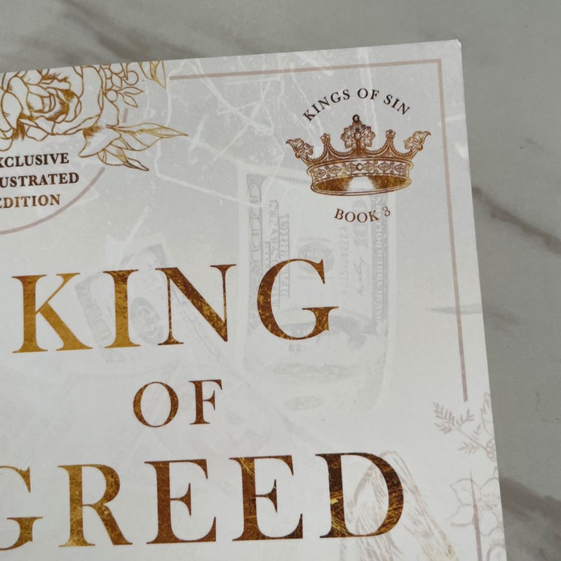 King of Greed by Ana Huang Paperback Book Illustrated Edition Romance Special