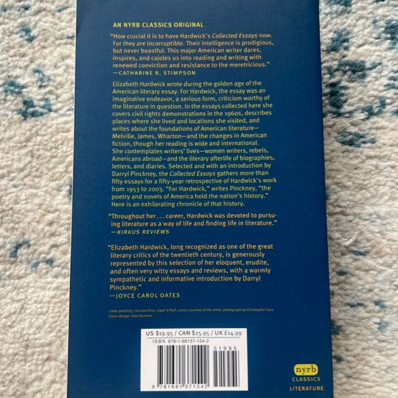 The Collected Essays of Elizabeth Hardwick