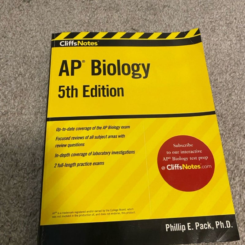 CliffsNotes AP Biology