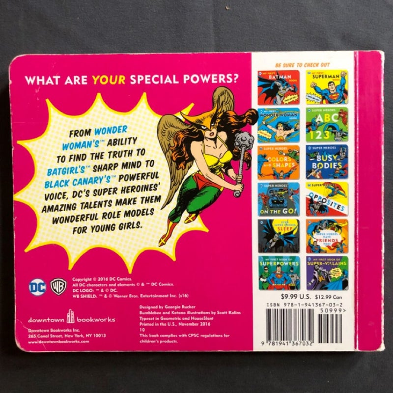 DC Super Heroes: My First Book of Girl Power