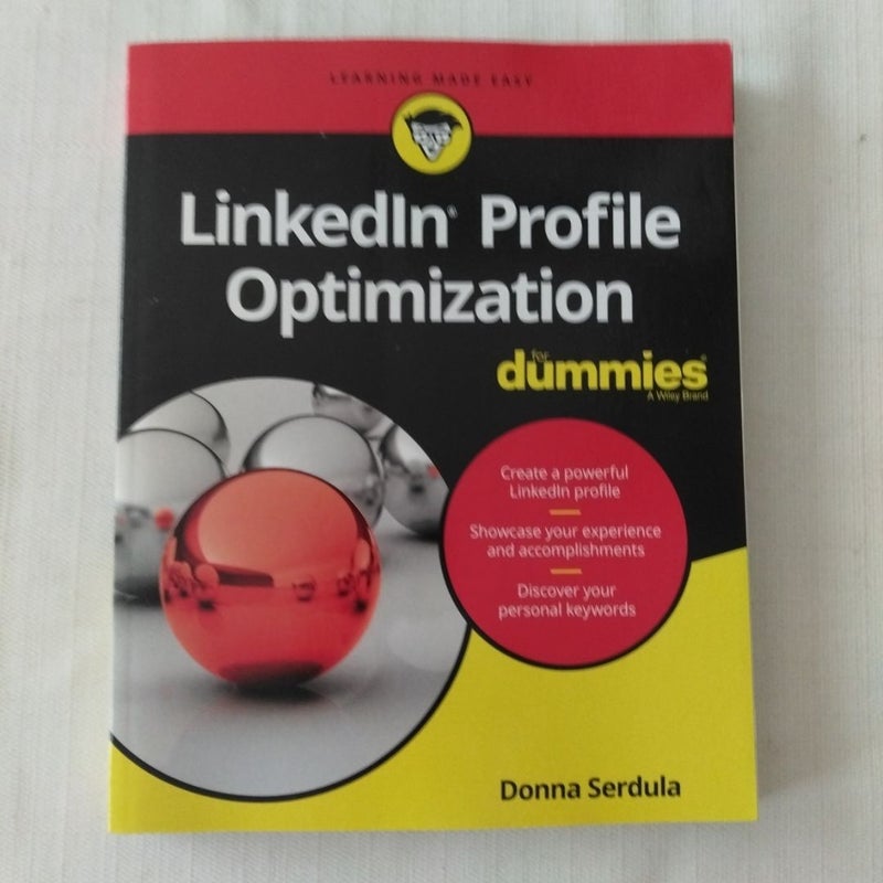 LinkedIn Profile Optimization for Dummies
