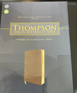 NASB Thompson Chain-Reference Bible Red Letter Edition 1977 Text [Brown]