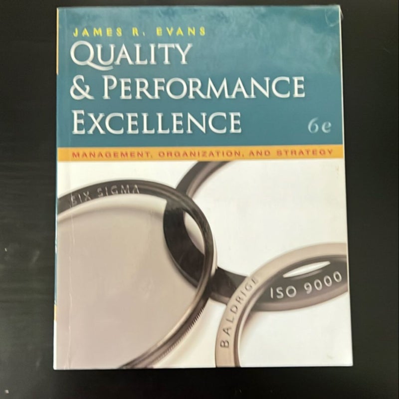 Quality and Performance Excellence