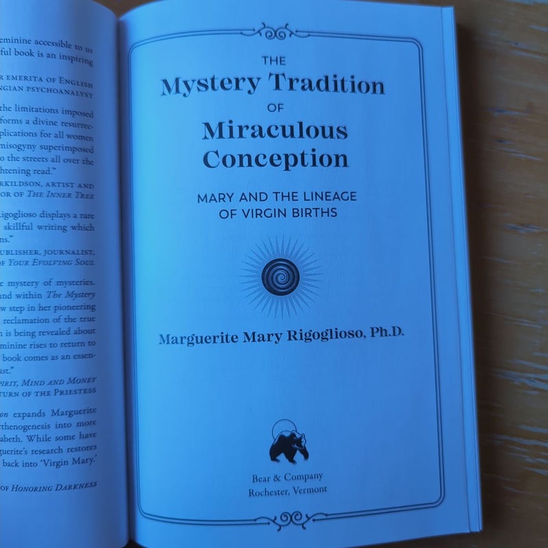 The Mystery Tradition of Miraculous Conception