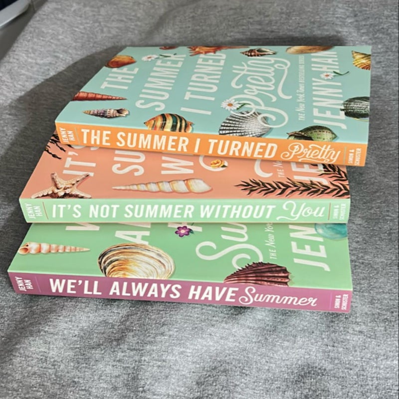 The Summer I Turned Pretty trilogy set 