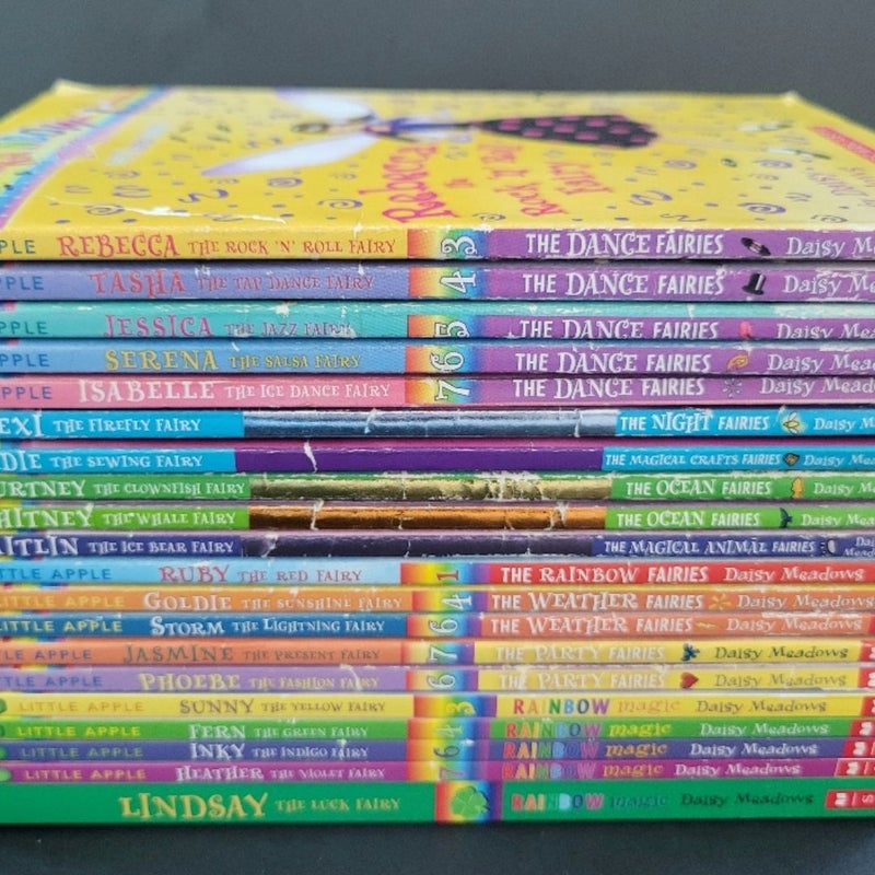 RAINBOW MAGIC FAIRIES FAIRY LOT OF 20 BOOKS & SPECIAL ED. ALMOST COMPLETE SETS!