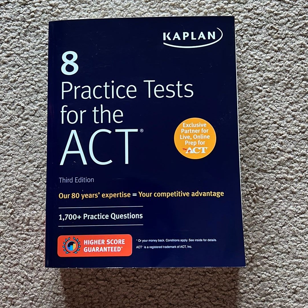 8 Practice Tests for the ACT