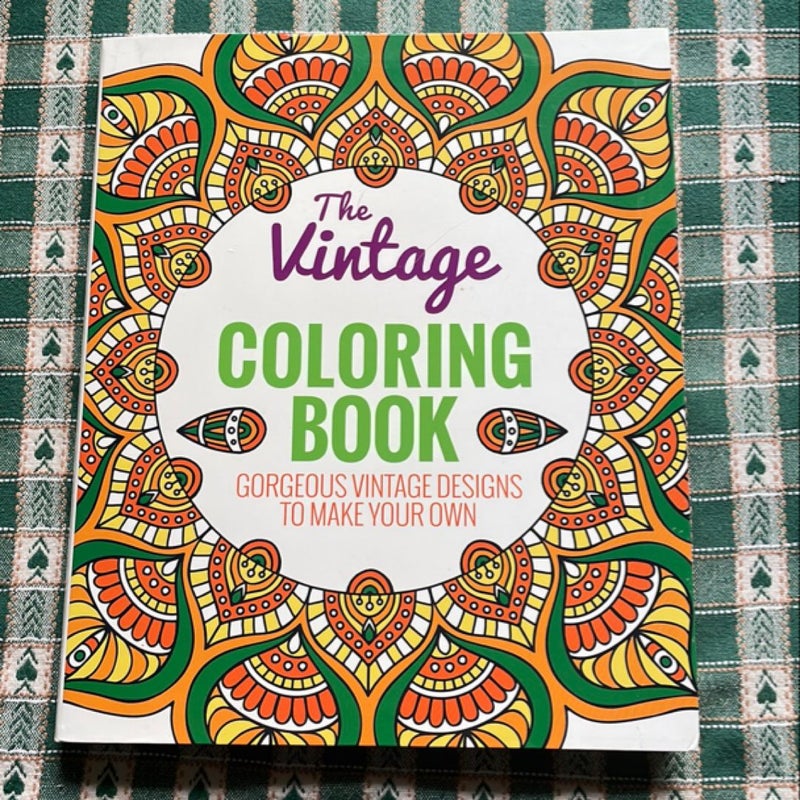 The Vintage Coloring Book