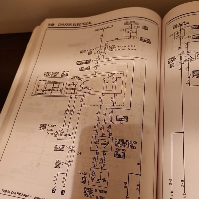 Chilton Dodge Colt / Colt Vista 1990-93 Repair Manual