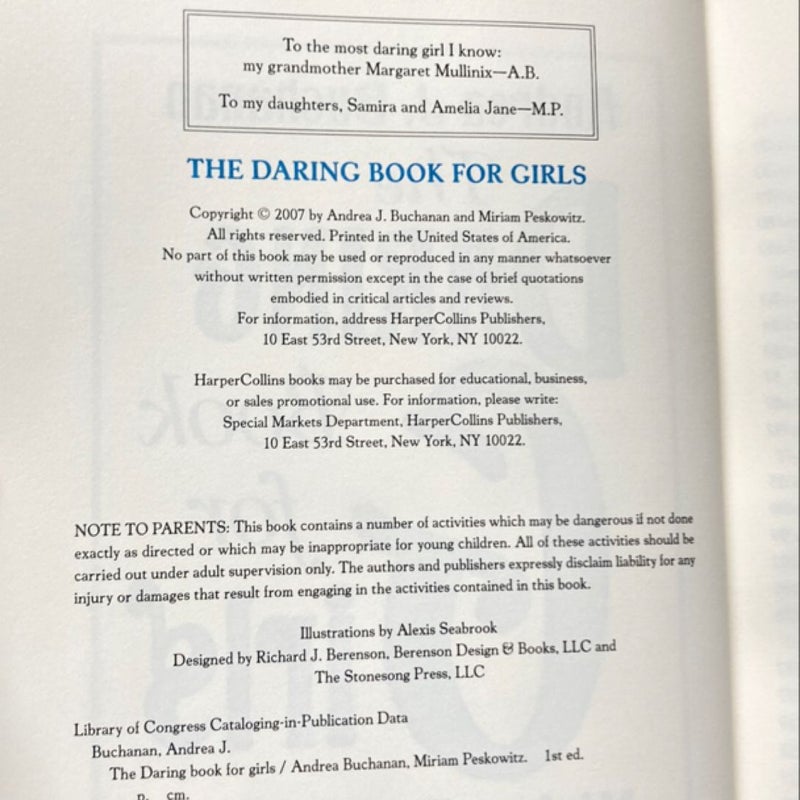 The Daring Book for Girls