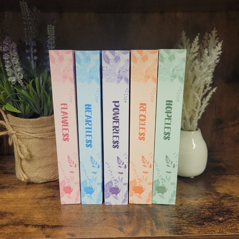 Chestnut Springs complete series with custom dust jackets!