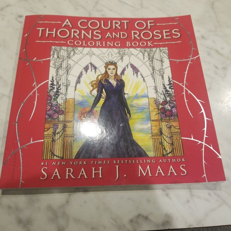 A Court of Thorns and Roses Coloring Book