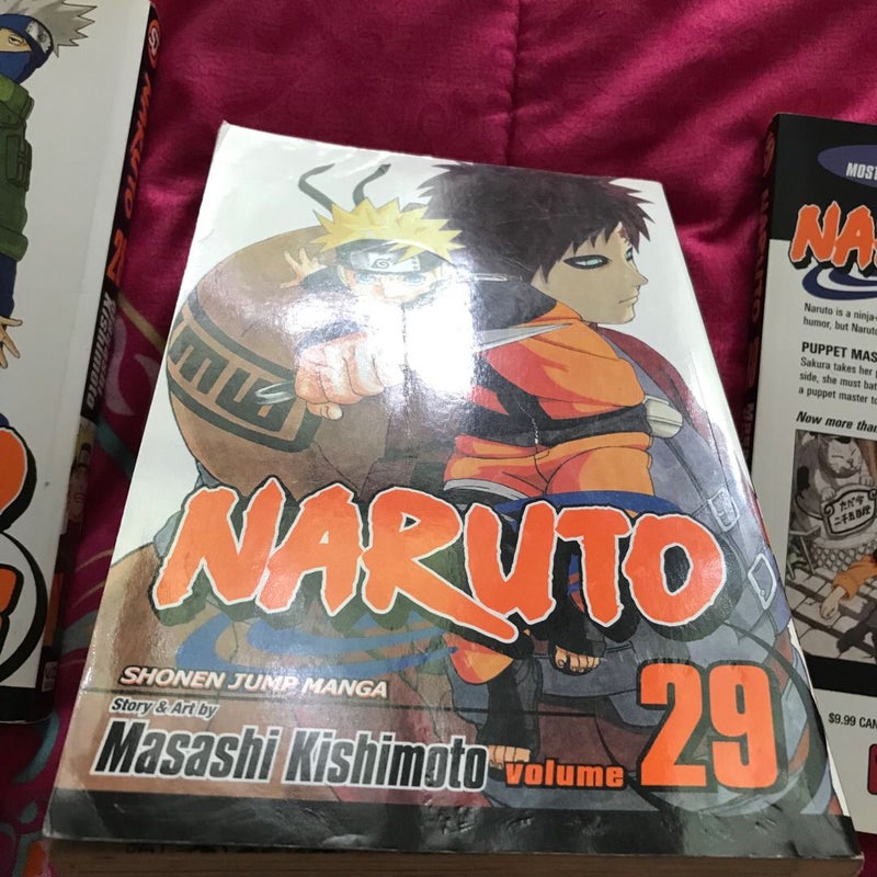 Naruto Volumes #26-#36