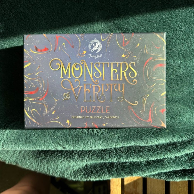 V.E. Schwab Monsters Of Verity FairyLoot Puzzle 