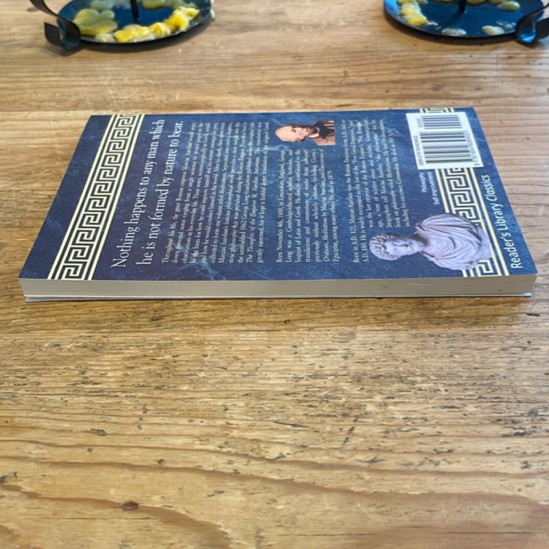 Meditations - the Classical Translation by George Long (Reader's Library Classics)