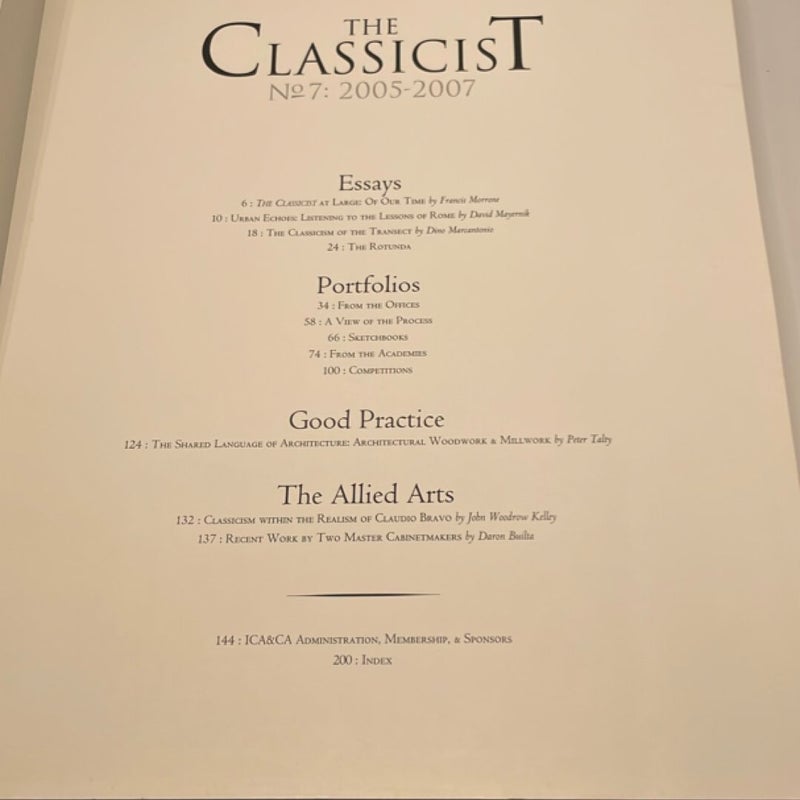 The Classicist No. 7