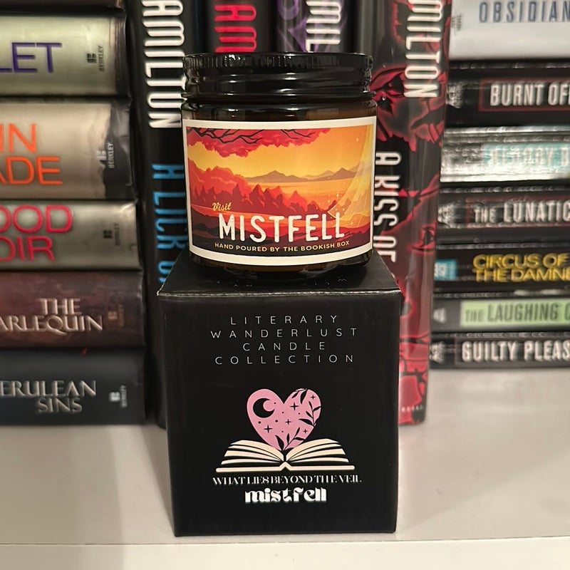 The Bookish Box - Mistfell Candle 