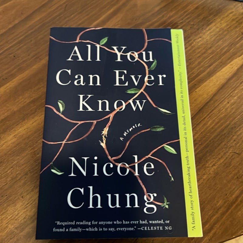 All You Can Ever Know