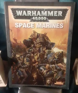 Warhammer 40k Codex Space Marines paperback book
