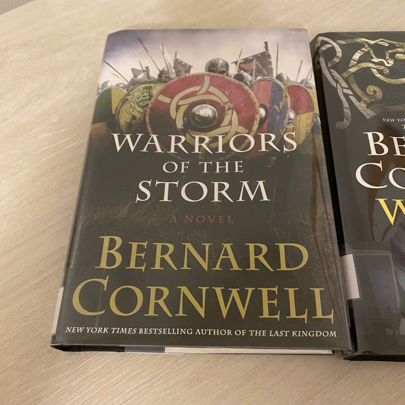 Lot Of Two (2) Bernard Cornwell HBr ExLibrary Books 1st Edition