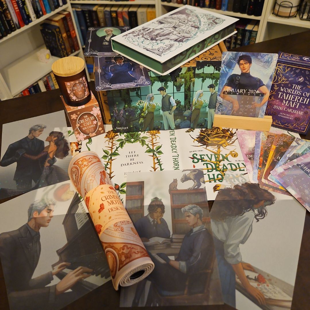 Fairyloot November YA Box + Goodies - Seven Deadly Thorns by Amber Hamilton