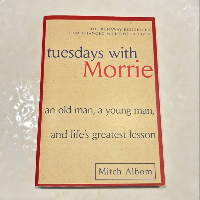 Tuesdays with Morrie