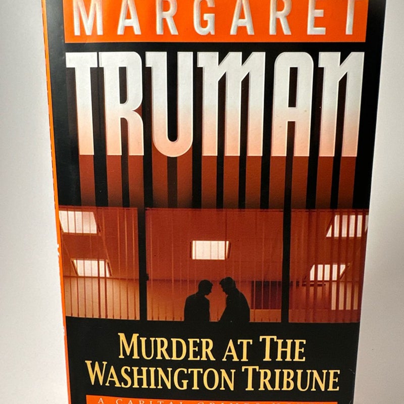 Murder At the Washington Tribute by Margaret Truman First Edition HC Like New