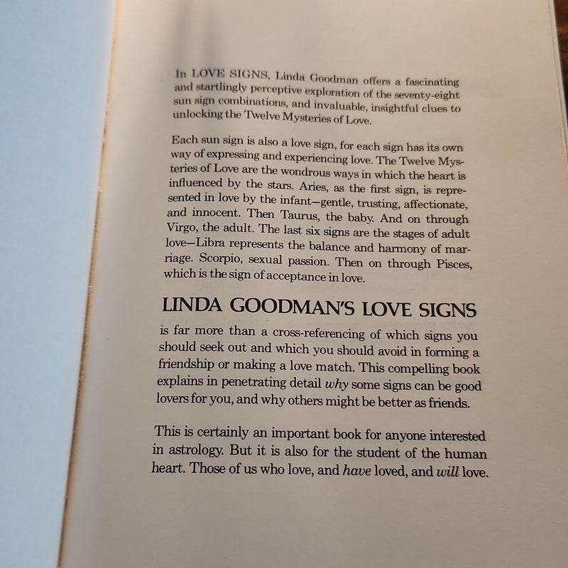 Linda Goodman's Love Signs