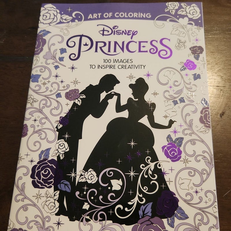 Disney Princess Art of Coloring 100 Images Adult Coloring Book Hardcover