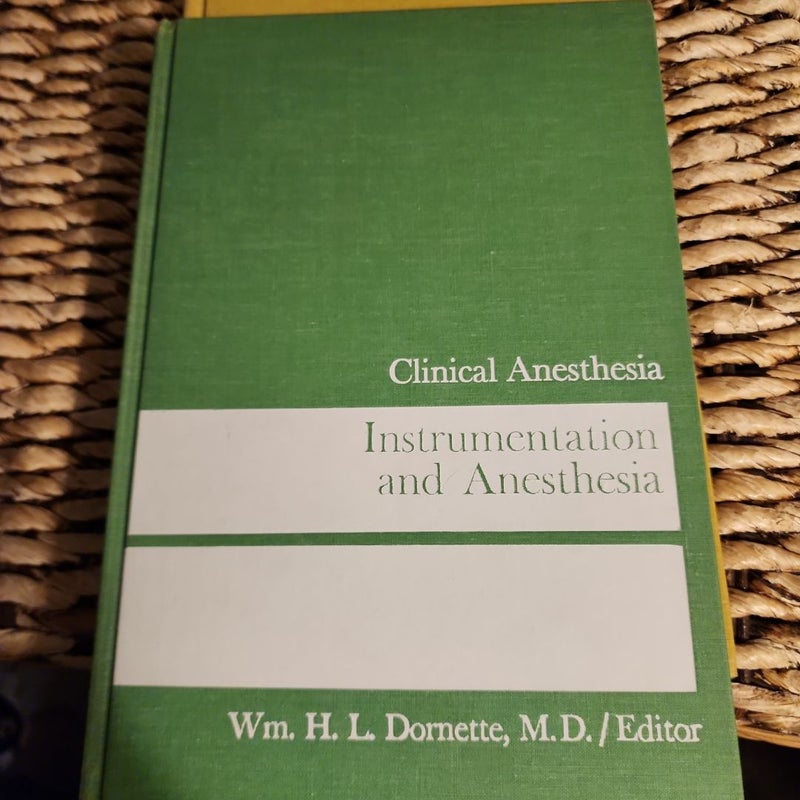 3 book lot: Clinical Anesthesia 