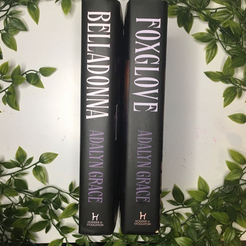 Belladonna & Foxglove SIGNED by author FairyLoot Exclusive 