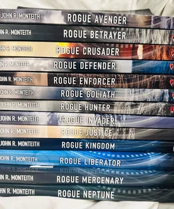 Lot of 13 Novels by John R. Montieth. Rogue Series. Submarine 