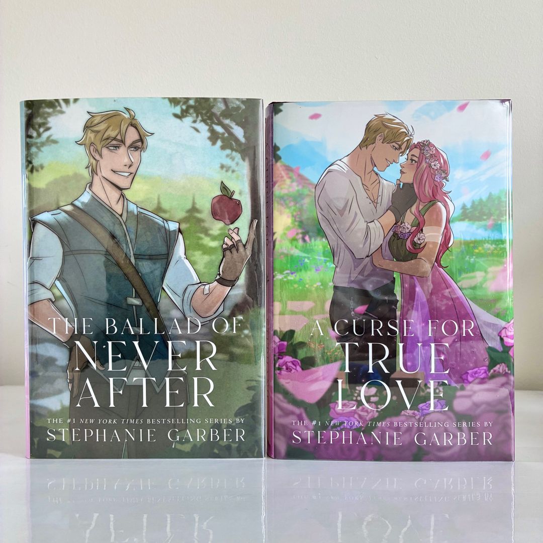 The Ballad of Never After & A Curse for True Love B&N Signed Exclusive w/ Pre-Order Dust jackets (Bonus Chapers)