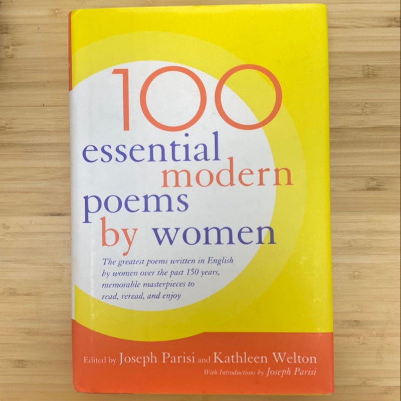 100 Essential Modern Poems by Women