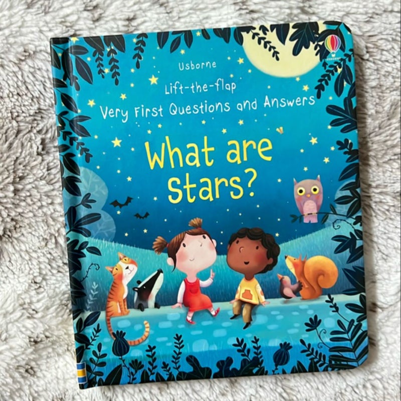 Lift-The-Flap Very First Questions and Answers What Are Stars