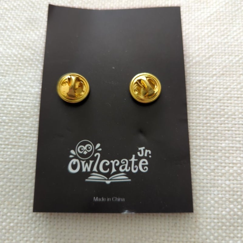 Owlcrate Jr Stay Wild Moon Child Enamel Pin