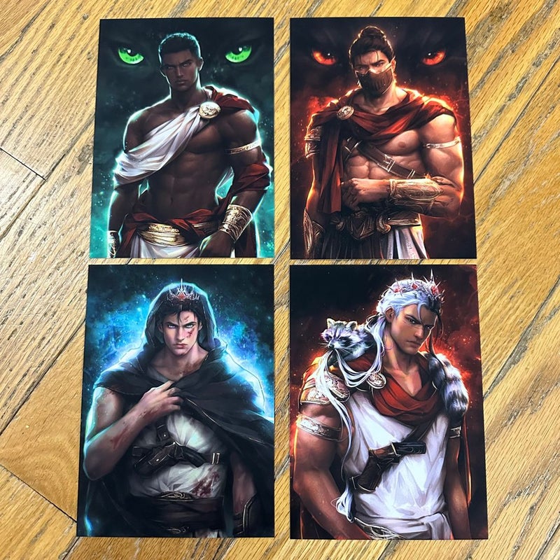 Blood of Hercules by Jasmine Mas Character Art Print Cards