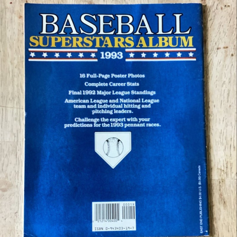 Baseball Superstars Album 1993