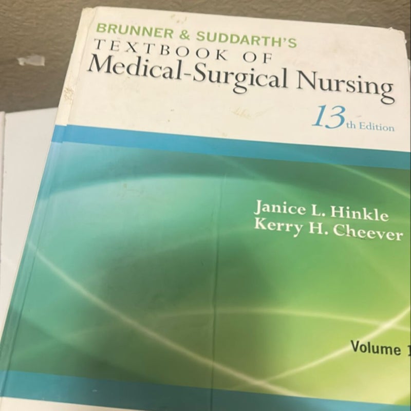 Brunner and Suddarth's Textbook of Medical-Surgical Nursing